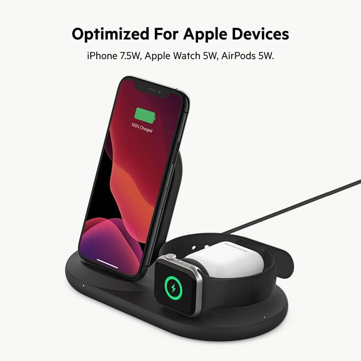 Belkin Wireless Charger Station for Fast Charging