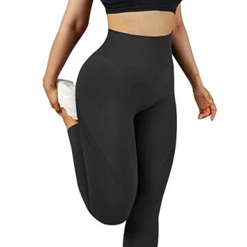 RUUHEE Seamless Contour Scrunch Butt Leggings for Women
