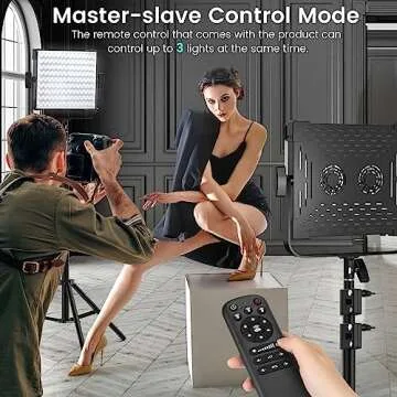 RGB Photography Lighting Kit for Creators | Professional LED Lights