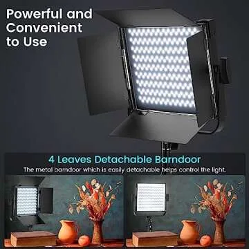 RGB Photography Lighting Kit for Creators | Professional LED Lights