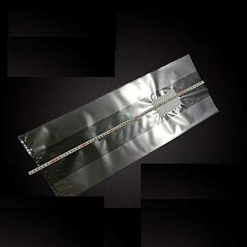 SUCOHANS Mushroom Grow Bags XLS Extra Large Size 10'' x 5.5'' x 24'' /Sealable Spawn/Myco Bags with 0.5 Micron Filter Designed for Mushroom Cultivation Growing (10)