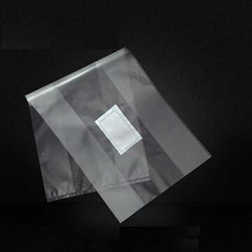 SUCOHANS Mushroom Grow Bags XLS Extra Large Size 10'' x 5.5'' x 24'' /Sealable Spawn/Myco Bags with 0.5 Micron Filter Designed for Mushroom Cultivation Growing (10)