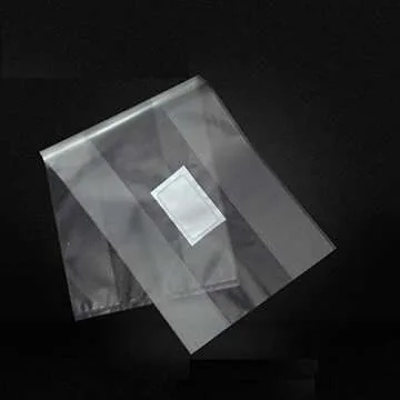 SUCOHANS Mushroom Grow Bags XLS Extra Large Size 10'' x 5.5'' x 24'' /Sealable Spawn/Myco Bags with 0.5 Micron Filter Designed for Mushroom Cultivation Growing (10)