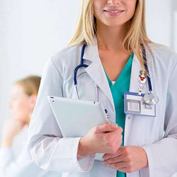 Festive Christmas Reindeer Badge Reel Holder for All Ages