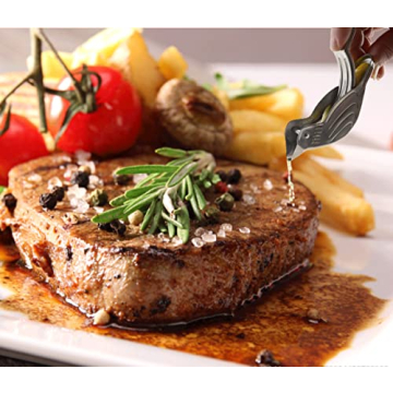 Bird-shaped stainless steel lemon and lime juicers