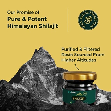 TruHabit Shilajit Resin - Pure Energy Booster Supplement