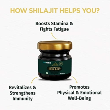 TruHabit Shilajit Resin - Pure Energy Booster Supplement
