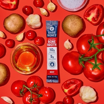 Bare Bones Instant Beef Bone Broth Mix | Savory & Healthy