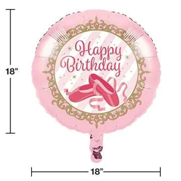 Creative Converting Ballet Birthday Party Decorations Kit