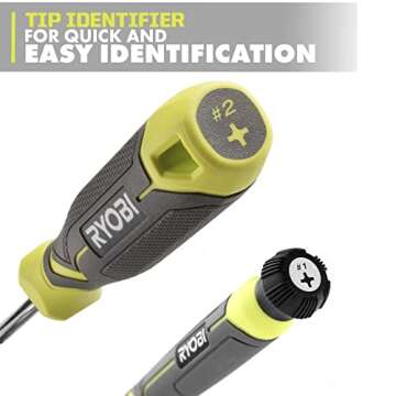 12-Piece Screwdriver Bundle with 6 Screwdrivers and 6 Precision Screwdrivers, Chrome Plated, Cushion Grip Handles, Magnetic Precision Fit Tip, Anti-Roll Body, Hang Hole and Buho Tool Pouch