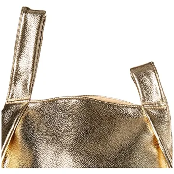 Avalon Small Tote Bag by The Drop - Stylish Gold Design
