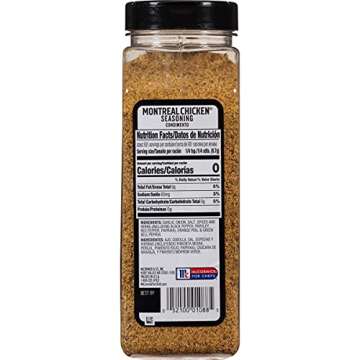 McCormick Grill Mates Montreal Chicken Seasoning, 23 oz - One 23 Ounce Container of Montreal Chicken...
