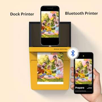 KODAK Dock ERA Plus Printer with 90 Sheets Bundle