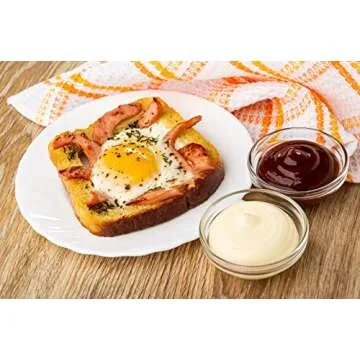 Lawei Set of 12 Small Glass Dipping Bowls, 3.5 inch Mini Prep Bowls Serving Bowls Glass Ingredient Bowl for Kitchen Prep, Dessert, Dips, Candy Dishes, Meal Prep Bowls, Dishwasher Safe