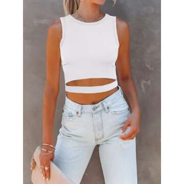 Stylish ANRABESS Women Tank Tops for Summer Style