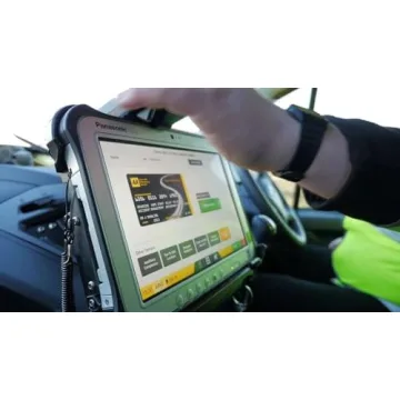 Panasonic Toughpad FZ-G1 MK4, Rugged Tablet, i5-6th Gen, 10.1 inch Touchscreen, 8GB, 256GB, 4G LTE, Insertable Smart Card Reader, LAN Port, Long Life Battery, with Hand Strap, Win 11 Pro (Renewed)