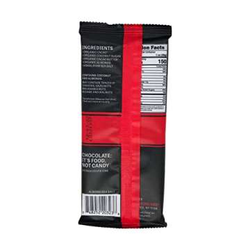 Evolved Chocolate Vegan Almond Sea Salt Bar - 2.5 oz