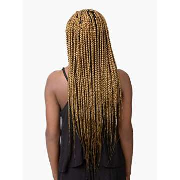 Sensationnel X-Pression 100% Kanekalon Crochet Braid - 2X RUWA Pre-Stretched 30" (6 Pack, 1B)