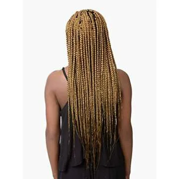 Sensationnel X-Pression 100% Kanekalon Crochet Braid - 2X RUWA Pre-Stretched 30" (6 Pack, 1B)