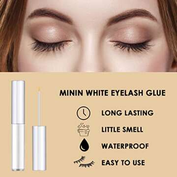 Lanciley Lash Clusters DIY Eyelash Extensions 45 Clusters Lashes 10-14mm 5 Styles C CC D Curl Individual Lashes with Eyelash Glue Thin Band Reusable Soft & Comfortable Lashes Cluster DIY at Home