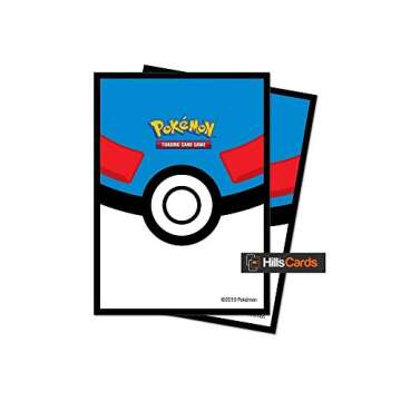 Ultra Pro E-85450 Deck Protectors-Pokemon Ball 65 Pack
