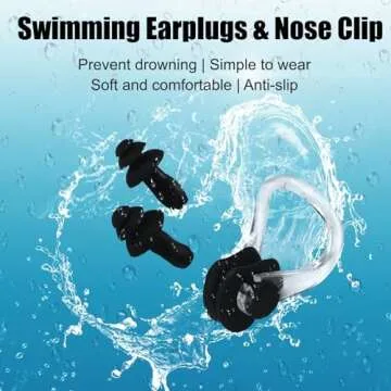 Alepo Extra Large Swim Cap for Women Men, Durable Silicone Swimming Hat with Ear Protection, Unisex Adults Bath Swimming Caps for Long Thick Curly Hair & Dreadlocks Braids Weaves Afro Hair