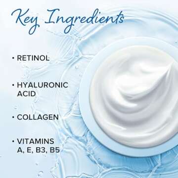 MAREE Collagen Boost Bundle - Sheet Moisturizing Masks & Face Moisturizer Cream - Collagen & Hyaluronic Acid, Retinol, Pearl Extract - Hydrating Skin Care Mask & Anti Aging Face Cream - 6 pack & 1.7oz