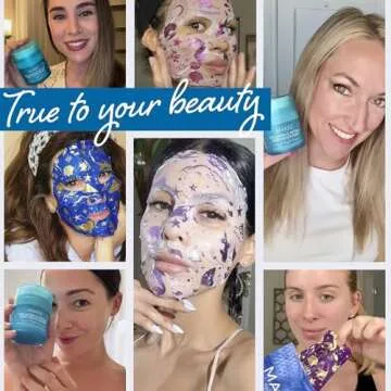 MAREE Collagen Boost Bundle - Sheet Moisturizing Masks & Face Moisturizer Cream - Collagen & Hyaluronic Acid, Retinol, Pearl Extract - Hydrating Skin Care Mask & Anti Aging Face Cream - 6 pack & 1.7oz