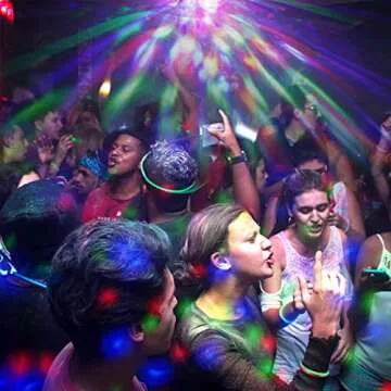 HARBOLLE RGB Color Rotating Bulbs for Parties and Events