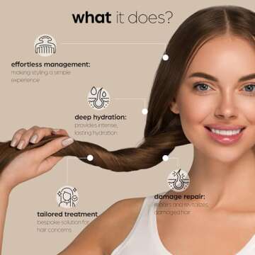 Artnaturals Argan Oil Leave-In Conditioner - (12 Fl Oz / 355ml) - Made with Organic and Natural Ingredients - for All Hair Types – Treatment for Damaged, Dry, Color Treated and Hair Loss (ANHA-0802)