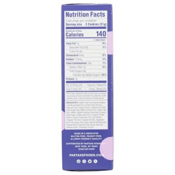 Delightful Partake Foods Gluten Free Birthday Cake Cookies