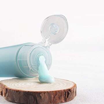 Travel Size Bottles 6-Pack - Leak Proof & TSA Approved