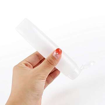 Travel Size Bottles 6-Pack - Leak Proof & TSA Approved