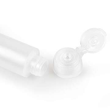 Travel Size Bottles 6-Pack - Leak Proof & TSA Approved