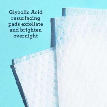 Bliss That's Incredi-Peel Glycolic Resurfacing Facial Pads - 15 ct - Single-Step Pads for Exfoliating and Brightening - Targets Fine Lines and Discoloration - Travel-Friendly - Vegan & Cruelty-Free
