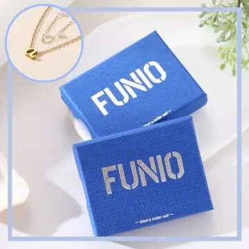 FUNIO Layered Initial Necklaces for Women, Gold Pearl Choker Necklaces for Women Dainty Letter A Pendant Necklace Tiny Personalized Initial Necklaces Jewelry Jewelry Gifts