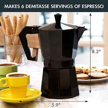 Primula Classic Moka Pot for Easy Espresso Brewing