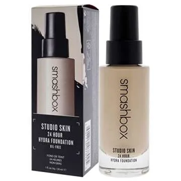 Studio Skin 15 Hour Wear Hydrating Foundation - 0.3 Fair With Neutral Undertone by Smashbox for Women- 1 oz Foundation