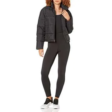 The Drop Women's Jackson Scoop Neck Catsuit, Black, XL