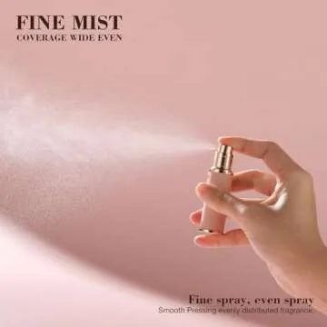 Kuangre 5ml Refillable Travel Perfume Atomizer Bottle