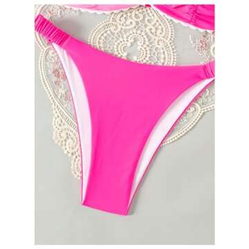 Explore WDIRARA Women’s Stylish Two Piece Bikini Set