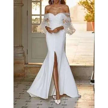 Coutgo Women's Rhinestone Bow Heels Mules for All Occasions