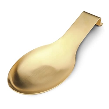 VanlonPro Stylish Stainless Steel Spoon Rest for Kitchen
