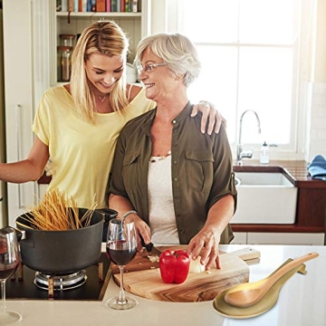 VanlonPro Stylish Stainless Steel Spoon Rest for Kitchen