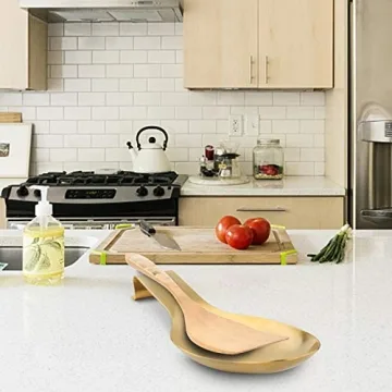 VanlonPro Stylish Stainless Steel Spoon Rest for Kitchen