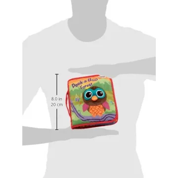 Lamaze Peek-A-Boo Forest Soft Baby Book Sensory Play