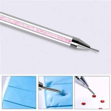 Mouygj Rhinestone Picker Dotting Pen for Nail Art