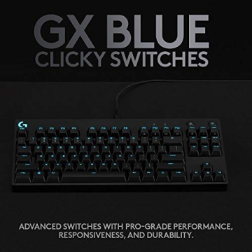Logitech G PRO Gaming Keyboard, Portable & RGB Backlit