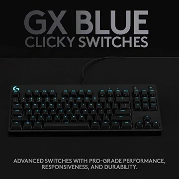 Logitech G PRO Gaming Keyboard, Portable & RGB Backlit