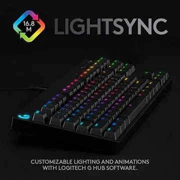 Logitech G PRO Gaming Keyboard, Portable & RGB Backlit